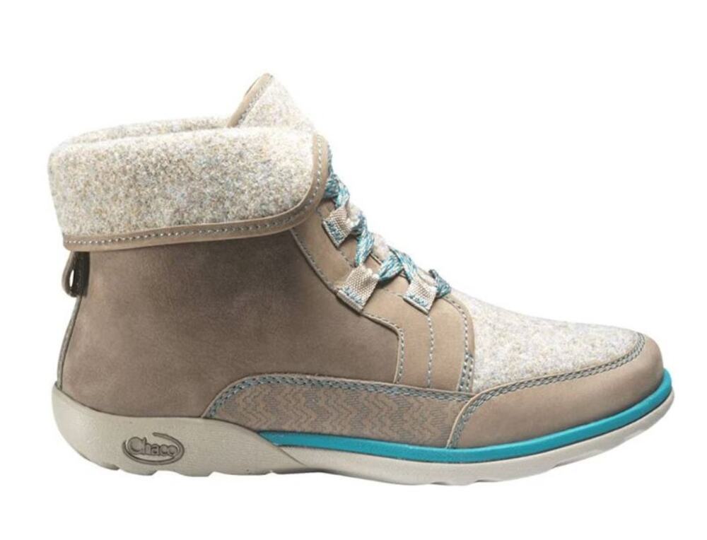 Chacos Barbary Sandstone Wool Suede Casual Hiking Boots Size 6.5